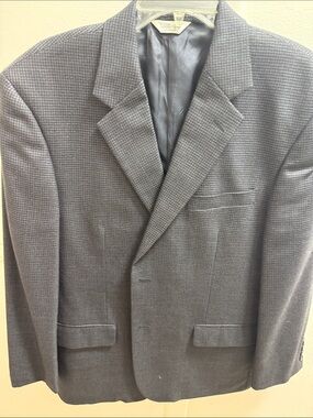 Joseph & Feiss Gray Checked Sport Coat